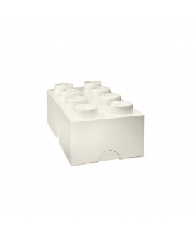 Lego 8-Brick Storage Box - White